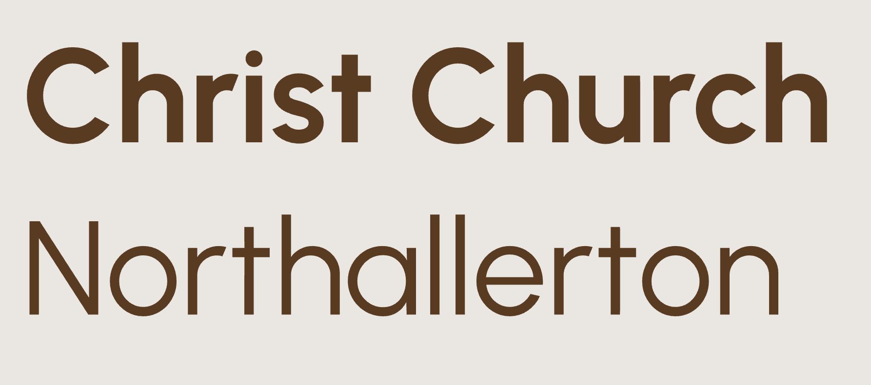 Christ Church Northallerton